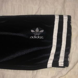 Velvet Adidas tube top